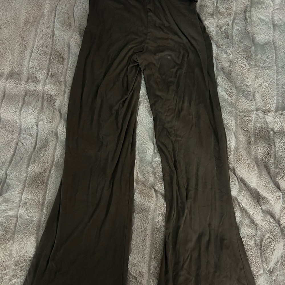 Elegant Black Wide-Leg Jumpsuit